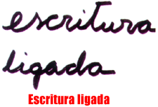 Resultado de imagen para GRAFOLOGIA ESCRITURA LIGADA