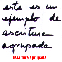 Resultado de imagen para GRAFOLOGIA ESCRITURA LIGADA